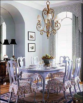 Dining Room Table at Lansing Island