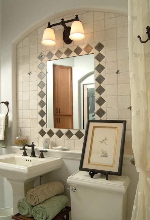 Dragonfly themed bathroom