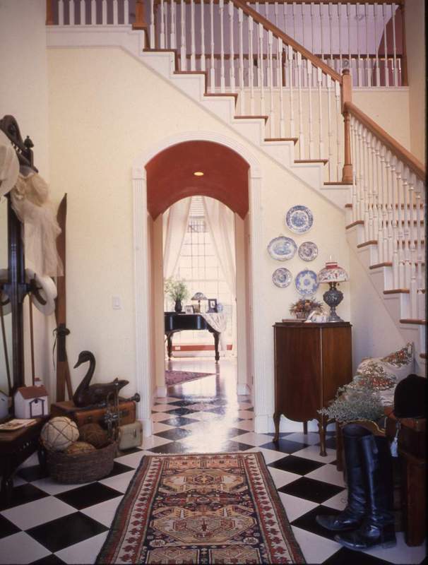 Entryway view to the piano