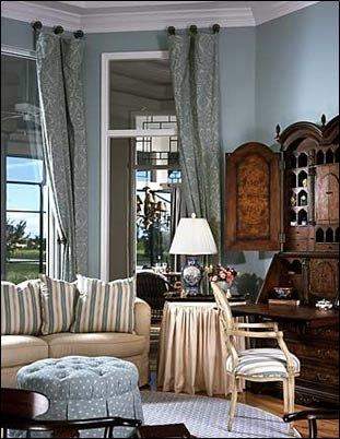 Living Room at Lansing Island